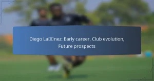 Diego Laínez: Early career, Club evolution, Future prospects