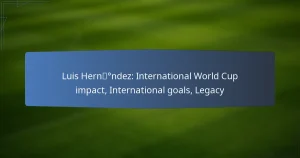 Luis Hernández: International World Cup impact, International goals, Legacy